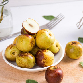 正宗山东沾化冬枣净重五斤