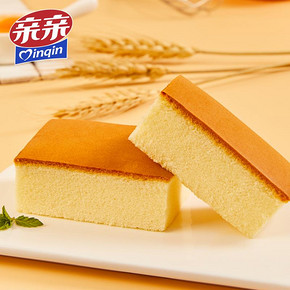 亲亲早餐面包纯蛋糕520g