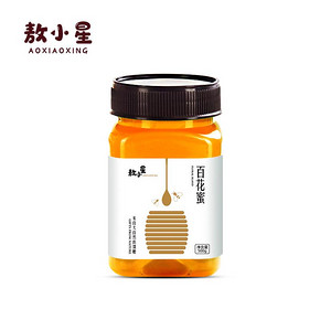 【敖小星】农家无添加蜂蜜百花蜜500g