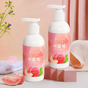 水蜜桃烟酰胺靓肤身体乳300ml*2