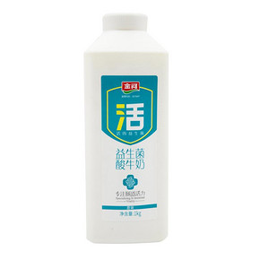 金河！益生菌酸奶大桶装1kg