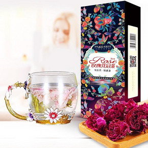 首单！木果庄园礼盒玫瑰花茶65朵