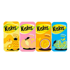 【2盒】KisKis酷滋无糖薄荷糖接吻糖