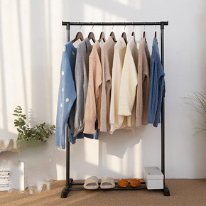 居家好货！落地折叠室内晒被子晒衣架