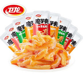 卫龙魔芋爽散装40包+6包大面筋