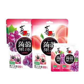 拍4件喜之郎新品蒟蒻果冻120g