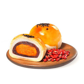 【buh】蛋黄酥雪媚娘800g/18个