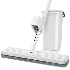 【懒人必备】干湿两用免手洗拖把+2布