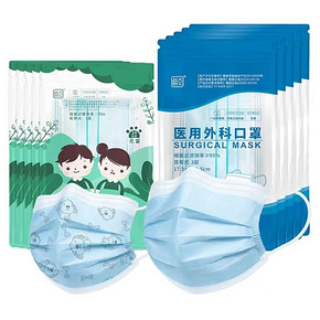 亲子款！超亚医用外科口罩100只
