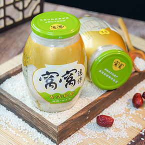 窝窝！酒酿醪糟米酒850g×2瓶