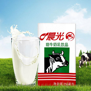 【猫超新鲜】晨光甜牛奶250ml*24盒