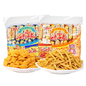 拍2件40包12.8元！正宗咪咪虾条/蟹味粒