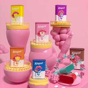 拍9件！kissport无糖薄荷接吻糖