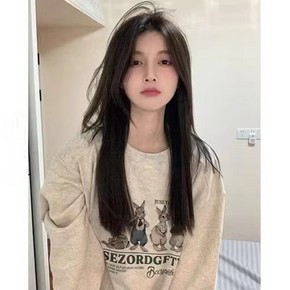 【赔钱清拍两件19.9元】百搭印花秋款卫衣