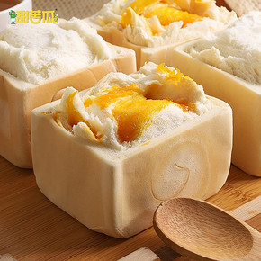 签到】甜苦瓜多口味手撕面包90g*4