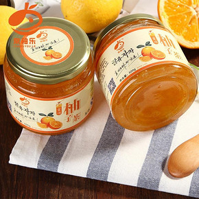 新鲜果肉# 常柚乐 蜂蜜柚子茶 500g*2瓶+送木勺 19.9元包邮(29.9-10券)