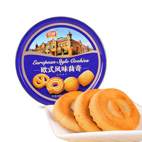 营养好滋味# 华美食品 风味曲奇饼干 258g 10.8元包邮(15.8-5券)