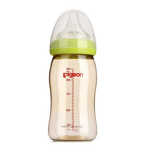 贝亲 婴儿宽口径PPSU奶瓶 240ml 折41.5元(199-100)