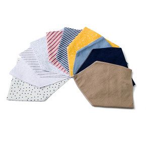 爱棉坊 宝宝口水巾 5条 9.9元包邮(29.9-20券)