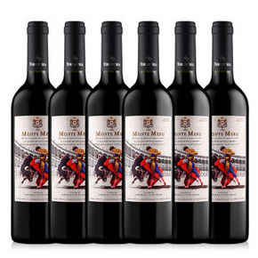 斗牛士西班牙 DO 莫奈山干红葡萄酒750ML*6瓶 99元