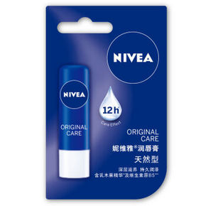 妮维雅 润唇膏 天然型 4.8g 折9.5元(买2免1)