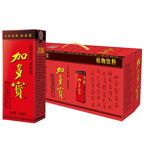 加多宝 凉茶 250ml*16盒 折19.9元(39.8，2件5折)