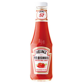 Heinz 亨氏 番茄辣椒酱 325g*2瓶 11.5元(2件5折)