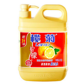 榄菊 柠檬去油污洗洁精 1.5kg 折10元(16.9，3件6折)