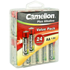 PLUS专享# Camelion 飞狮 超强碱性5号电池 24节 19.9元