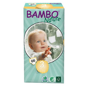 班博 自然系列 婴儿透气纸尿裤 3号 66片 S码 折67.5元/件（135元，2件5折）