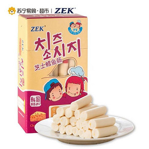 韩国 ZEK芝士鳕鱼肠300g 9.9元