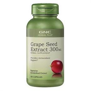 美容驻颜# GNC 葡萄籽提取物胶囊 300mg 100粒 74.6元