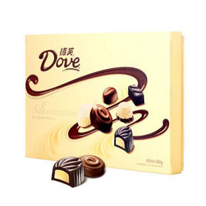 纵享丝滑# 德芙 精心之选多口味巧克力礼盒装  280g*2盒  79元