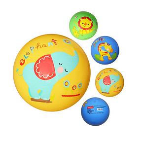 多色可选# 费雪 儿童充气玩具球 10*14cm 5.8元包邮(10.8-5券)
