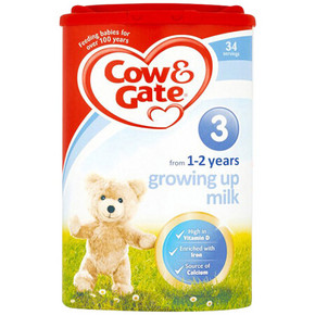 Cow&Gate 牛栏 婴儿配方奶粉 3段 900g 106.3元包邮(89+11.3)