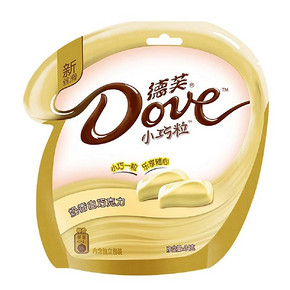 德芙 奶香白巧克力 84g 折6.8元(13.5，2件5折)