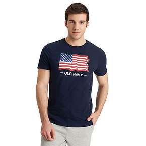 Old Navy 男士徽标印花短袖T恤 59元包邮