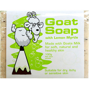 凑单好价# Goat Soap  保湿滋润手工香皂100g 9.9元