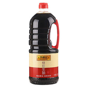 李锦记 锦珍生抽 非转基因酿造酱油 1.65L 9.9元