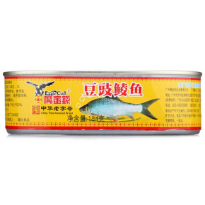 鹰金钱 豆豉鲮鱼罐头 184g 折8.6元(10.8，3件8折)