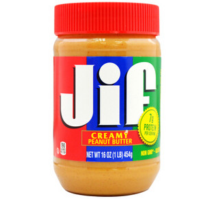 营养顺滑# JIF 积富 花生酱柔滑型 454g *2件  18.8元(37.6，买2免1)