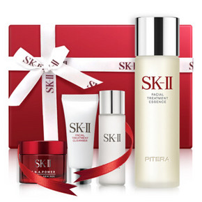 SK-II 神仙水230ml+清莹露30ml+洁面霜20g+精华霜15g 1150元