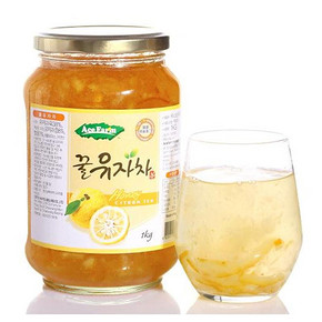 Ace Farm爱思忆农庄蜂蜜柚子茶1kg 9.9元